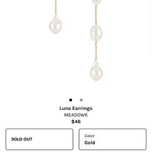 MEADOWE EARRINGS - Brand new